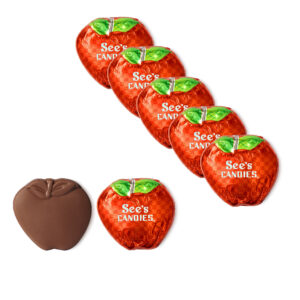 Milk Chocolate Apples (Pack of 6)
