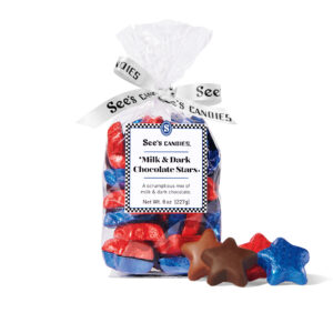 Milk & Dark Chocolate Stars